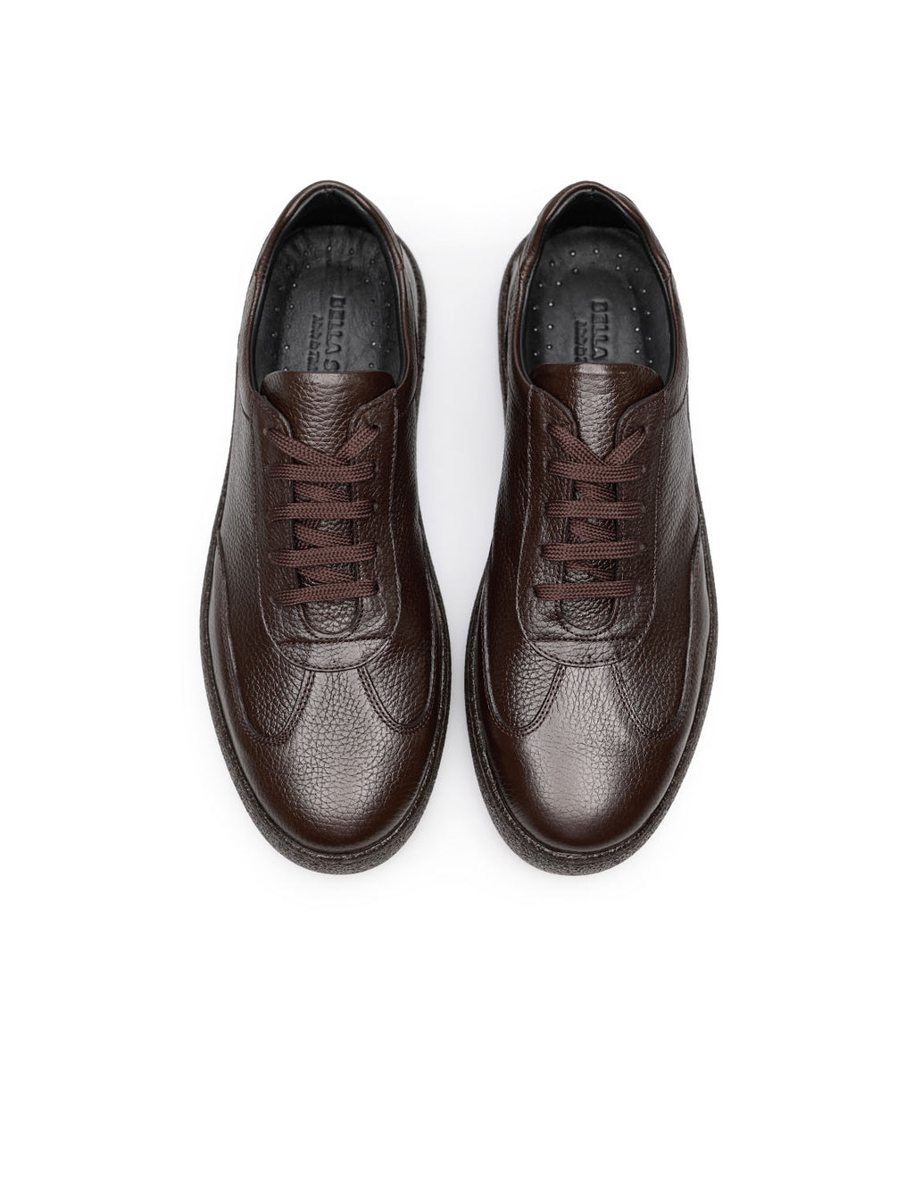 RUNE Kahverengi Hakiki Deri Casual Sneaker