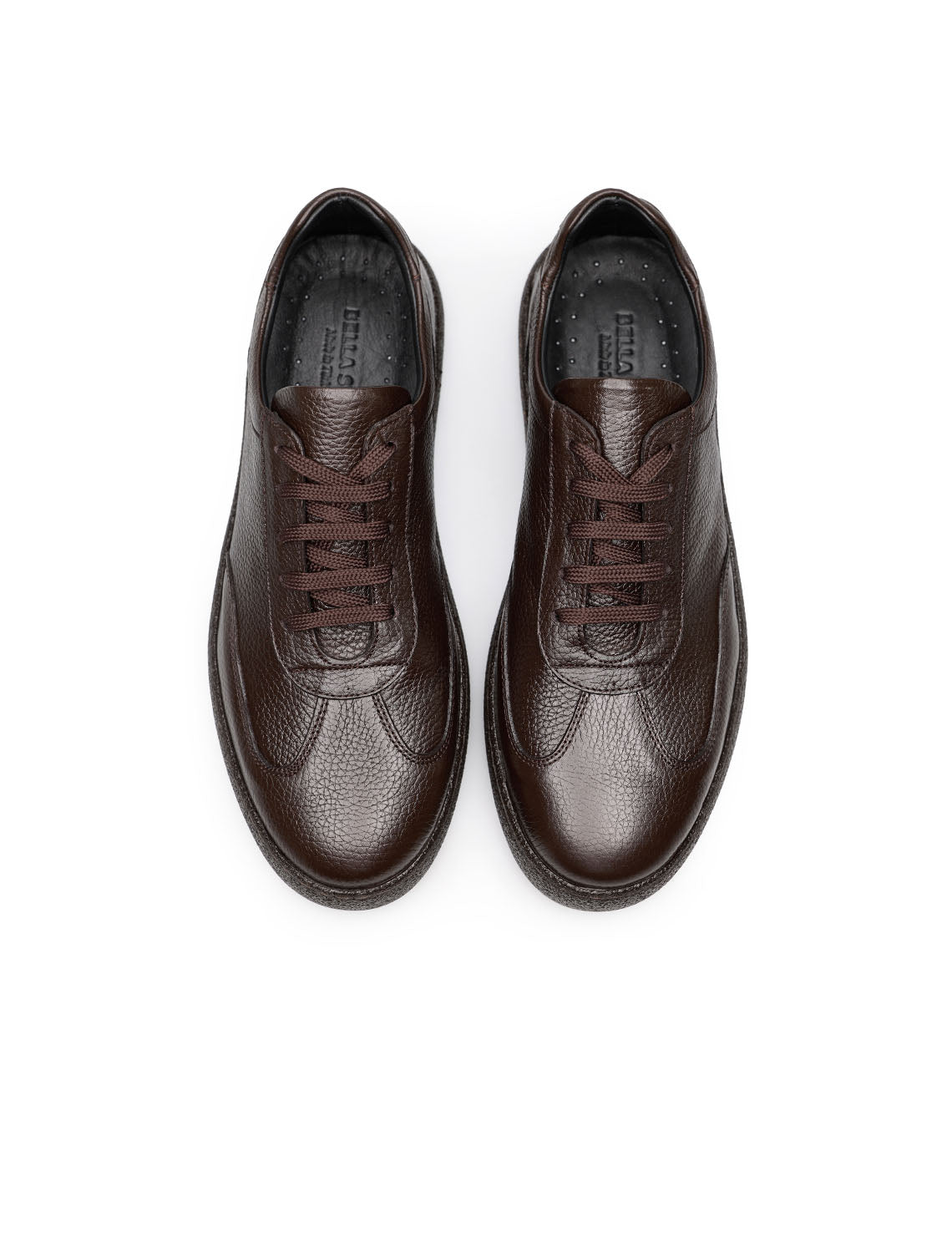 RUNE Kahverengi Hakiki Deri Casual Sneaker