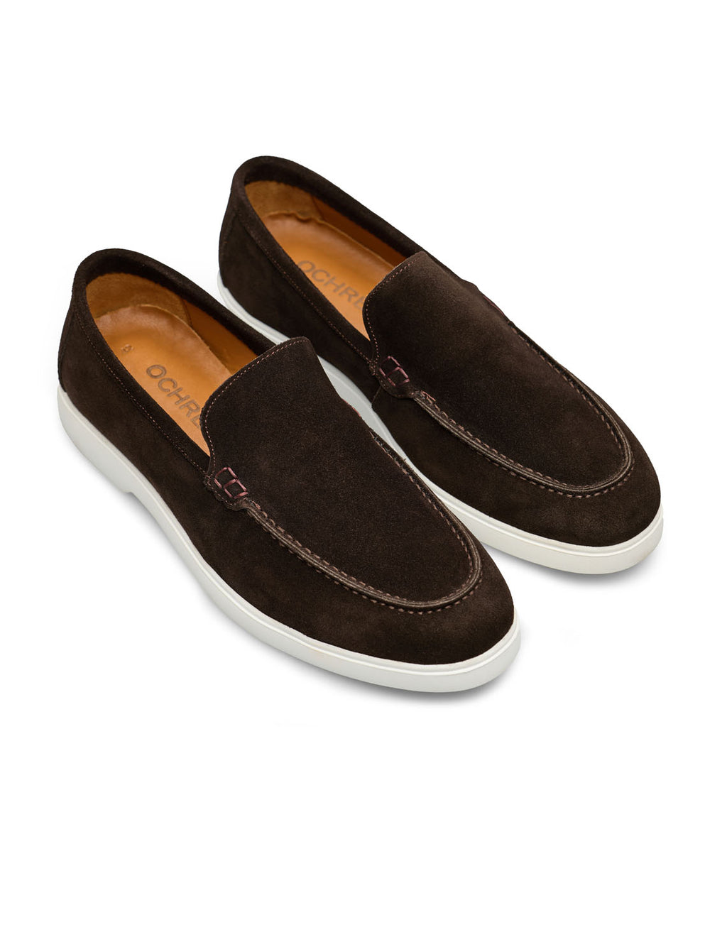 SOLEN Kahve Hakiki Süet Loafer