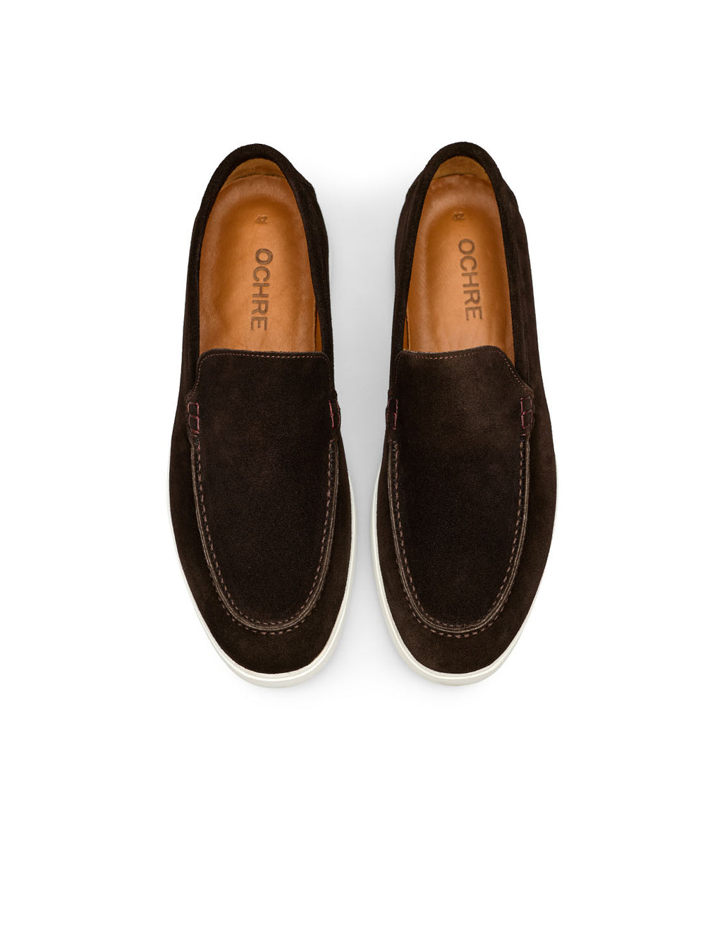 SOLEN Kahve Hakiki Süet Loafer