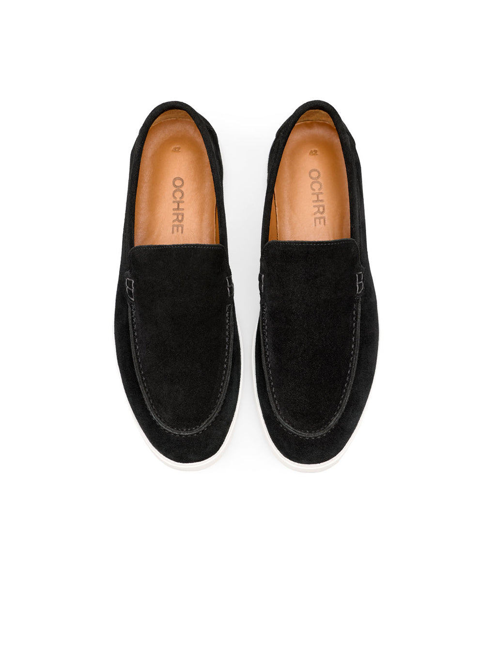 SOLEN Siyah Hakiki Süet Loafer