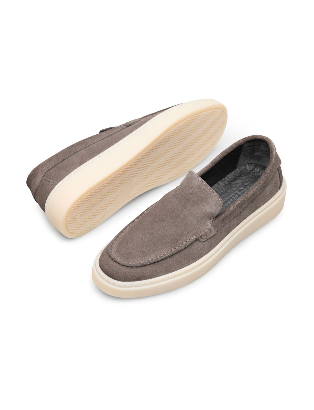 VELOR Vizon Hakiki Süet Casual Loafer