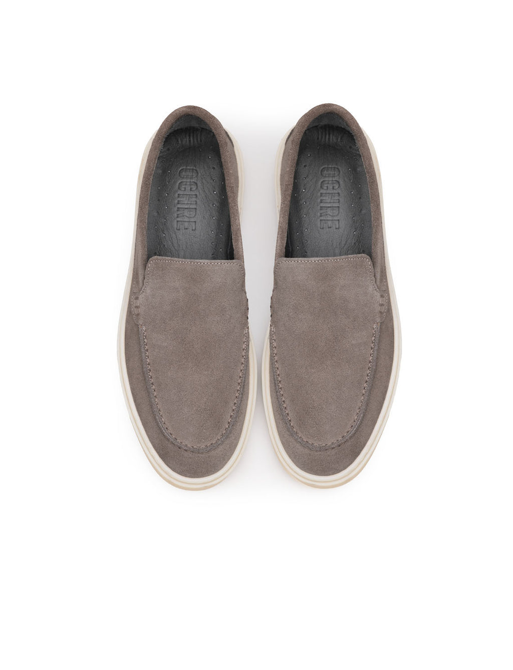 VELOR Vizon Hakiki Süet Casual Loafer