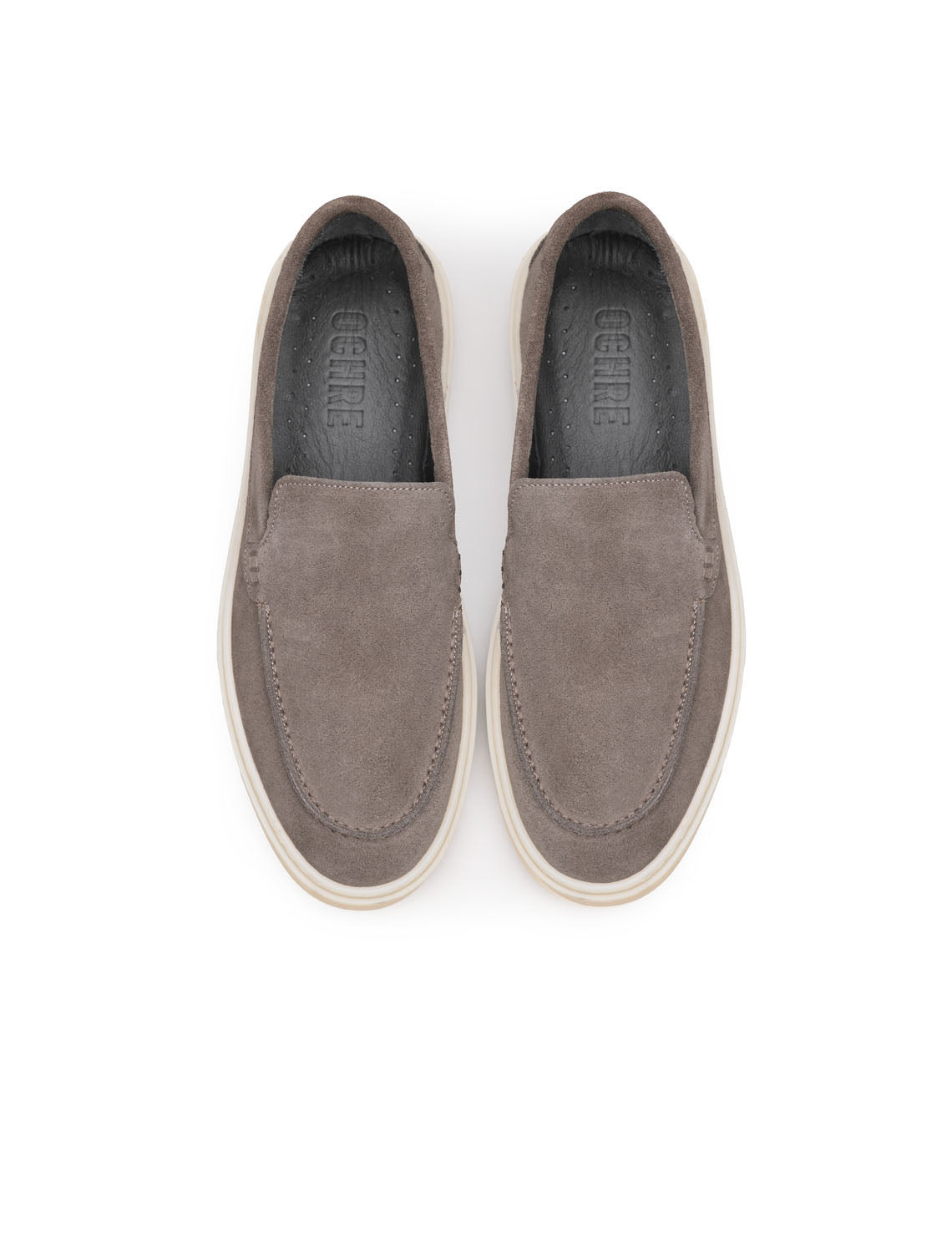 VELOR Vizon Hakiki Süet Casual Loafer