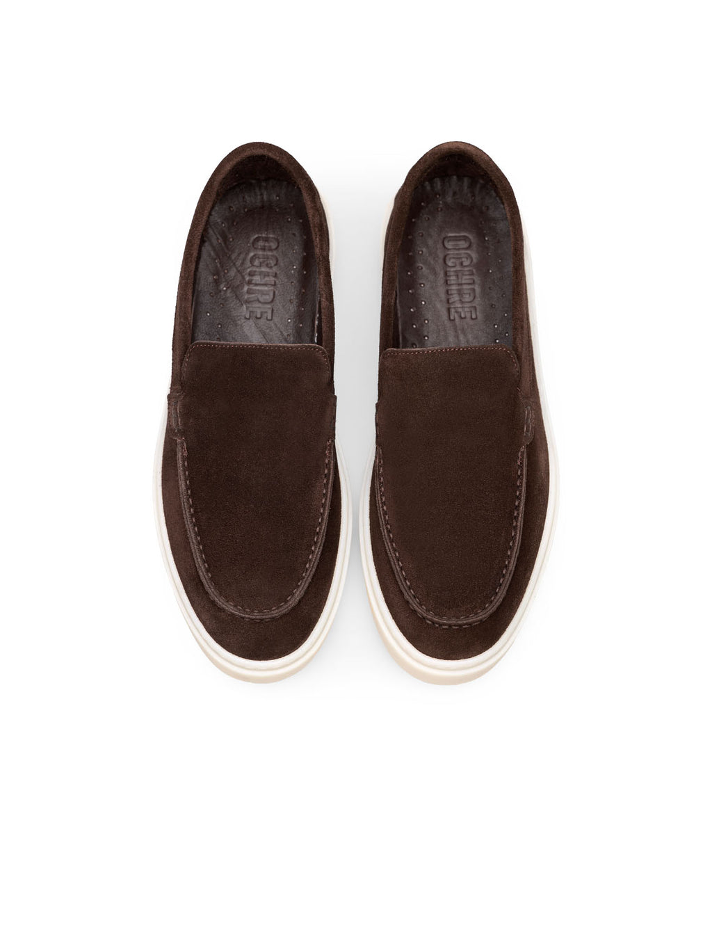 VELOR Kahverengi Hakiki Süet Casual Loafer
