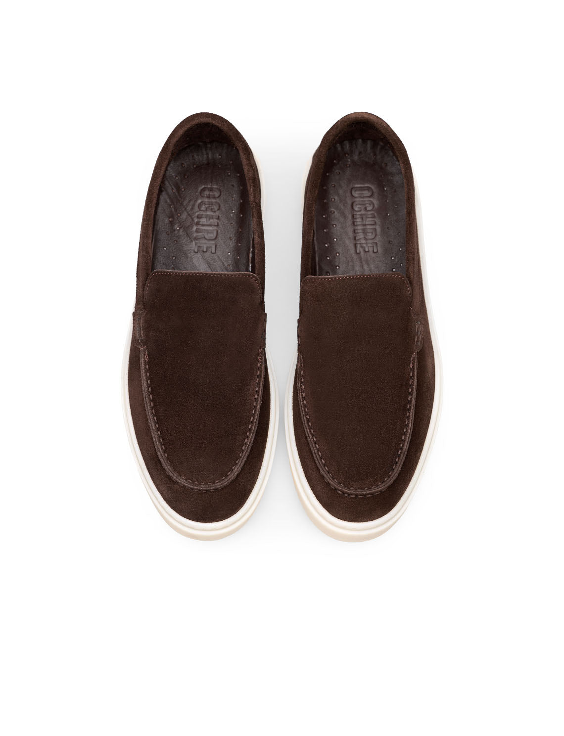 VELOR Kahverengi Hakiki Süet Casual Loafer