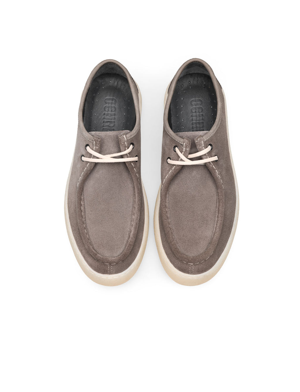 VENTO Vizon Hakiki Süet Casual Moc Toe Sisley Ayakkabı