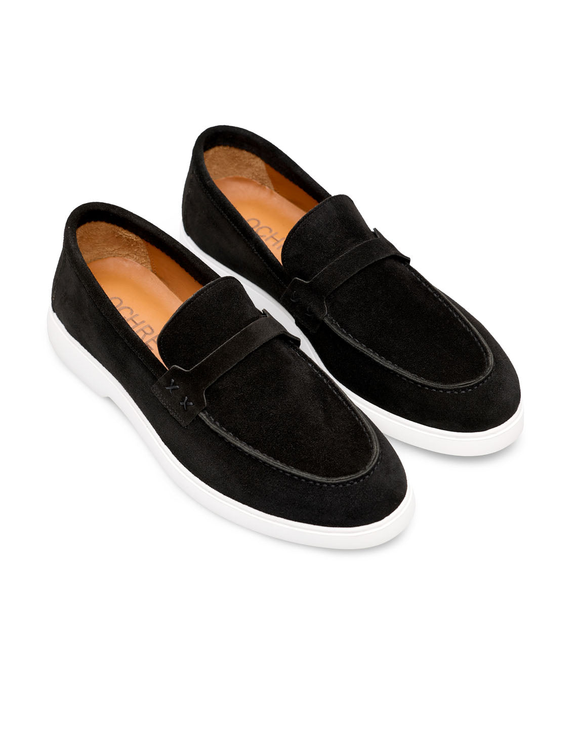 ARNO Siyah Hakiki Süet Loafer