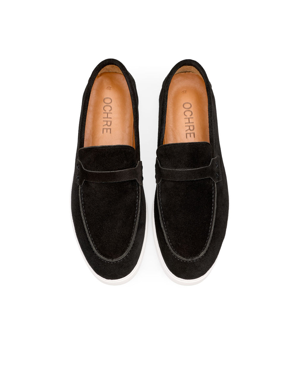 ARNO Siyah Hakiki Süet Loafer