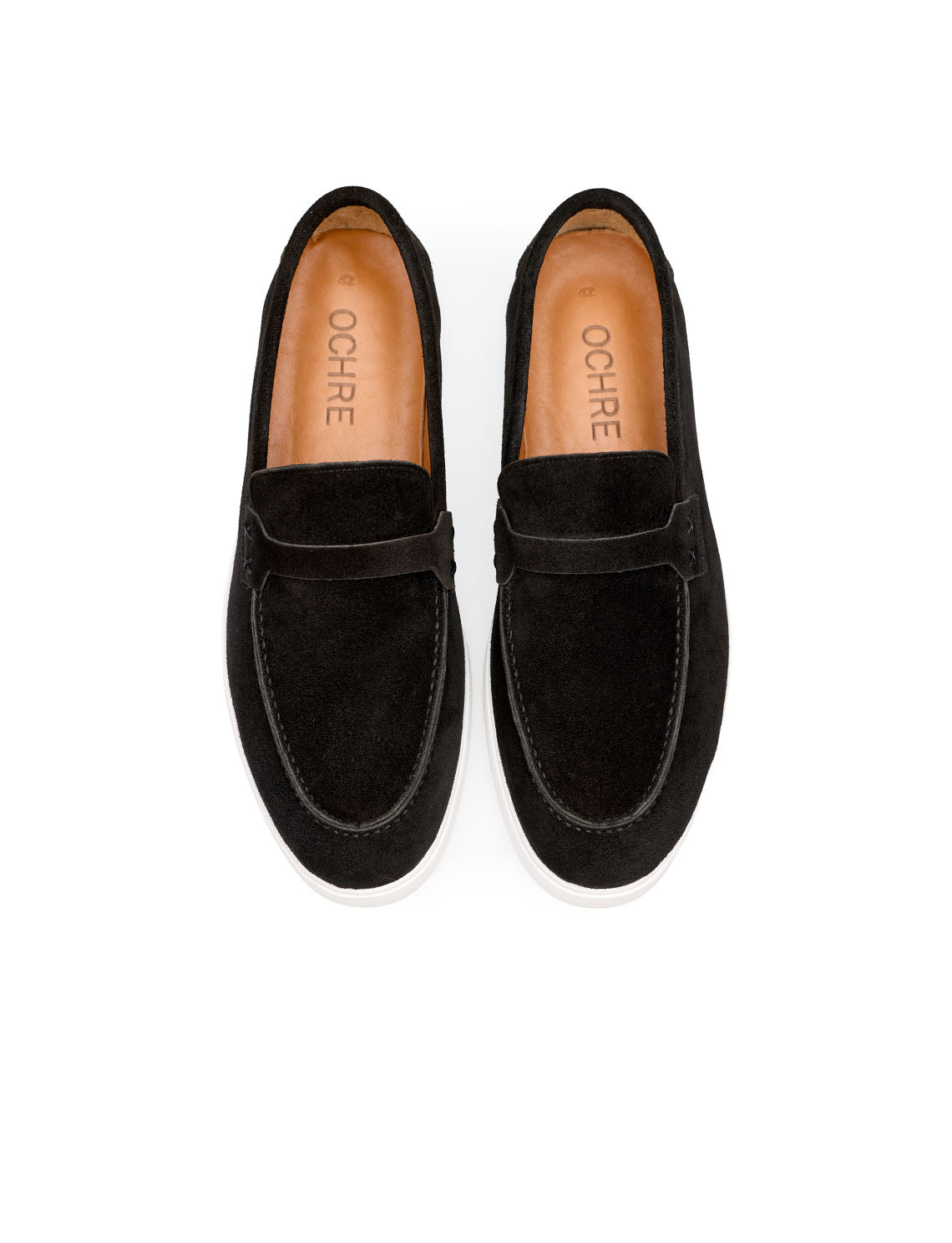 ARNO Siyah Hakiki Süet Loafer